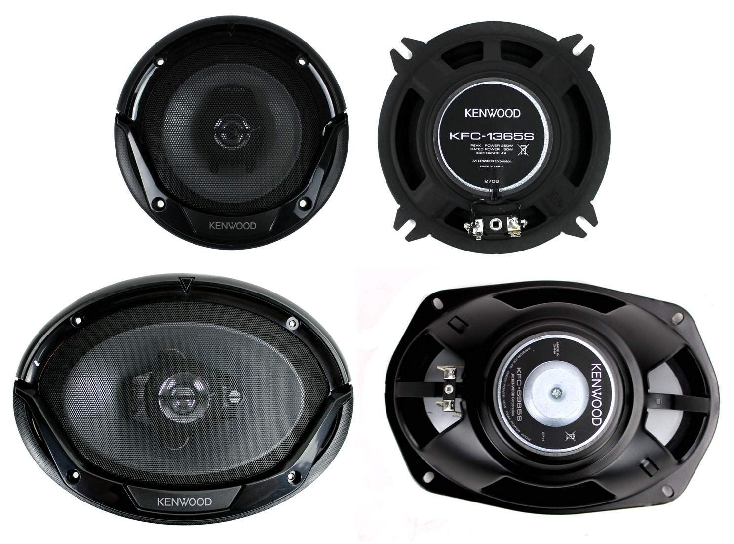 2) Kenwood KFC-1365S 5.25 2) Kenwood KFC-1365S 5.25